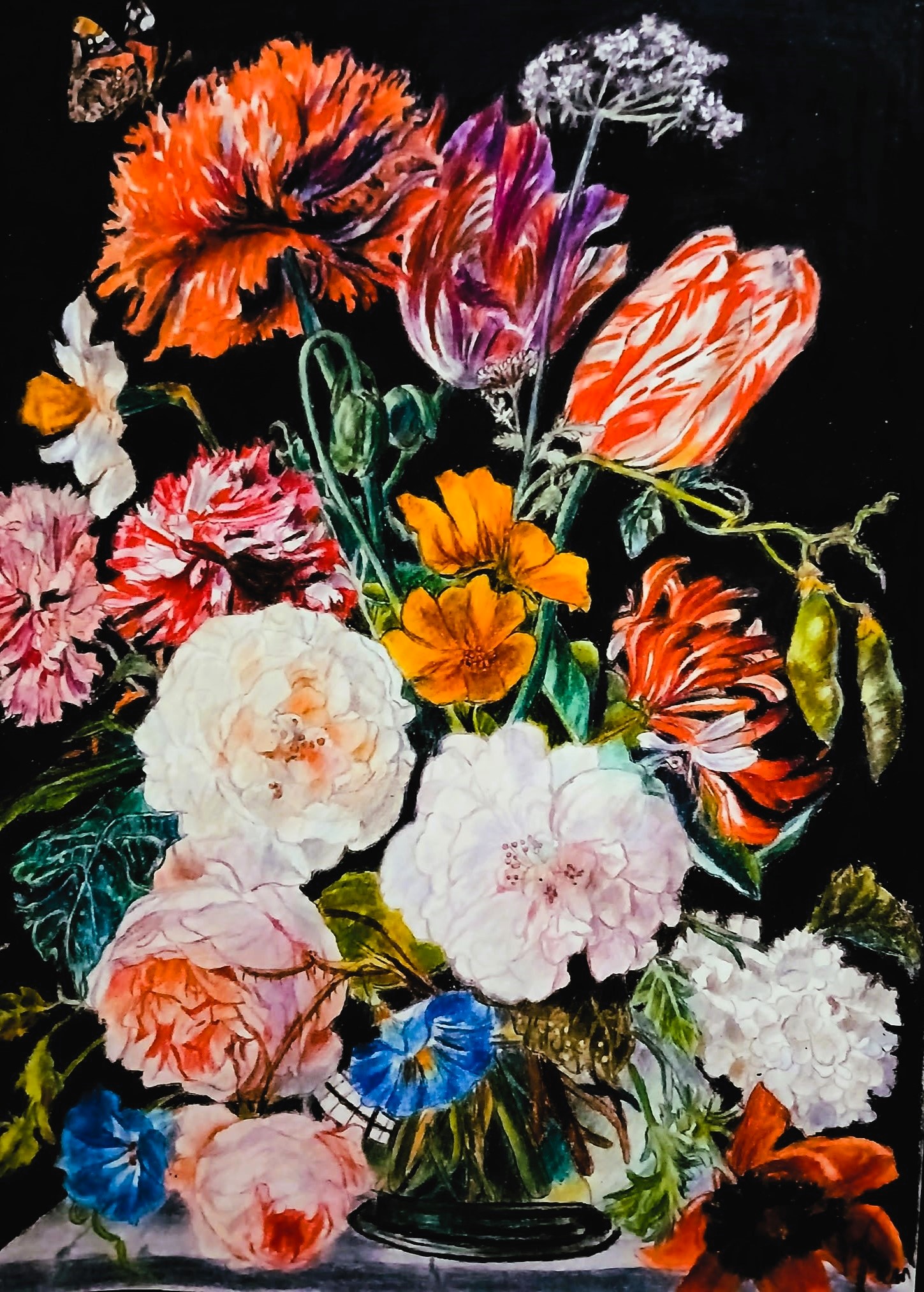 Virágcsendélet (Jan Davidsz. de Heem után)